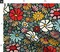 Retro Modern Bold Floral 70S Bohemian Botanical Flowers Daisy Groovy Vibrant Mcm Midcentury Large Scale Custom Printed Fabric by Spoonflower Various Fabrics by the Yard or Fat Quarter